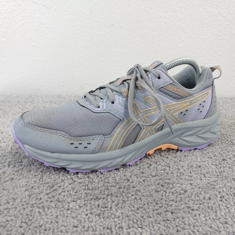 Asics GEL-Venture 9 Womens Size 9 Running Shoes 1012B313 Purple Gray Trail - Picture 4 of 9